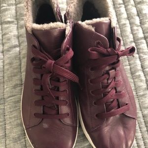 athletic fashion hightop sneaker